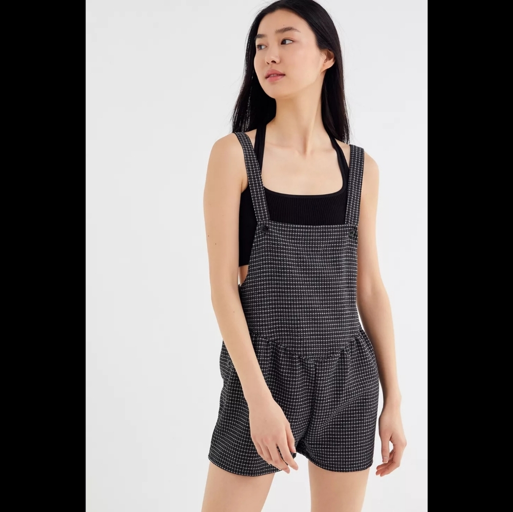 Urban Renewal Remnants Slouchy Textured Shortall Overall